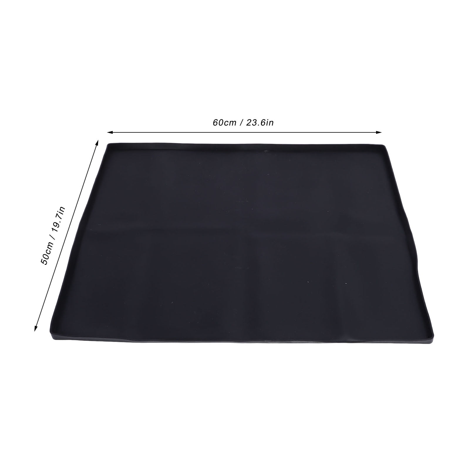 Washer Dryer Top Mat, 50x60cm Washer Dryer Top Protector Silicone Dishwasher Safe Non Slip  For Laundry Room
