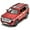 red, variant on 1: 24 Suitable for Toyota Land Cruiser alloy die-casting metal car models, with sound, light, and rebound functions, children's toy car collection, boys' birthday gifts