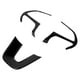 thumbnail image 4 of Embellecedor para volante, Challenger Charger Durango 2015-2019, paquete de 3 cubiertas de repuesto para volante(Negro), 4 of 5