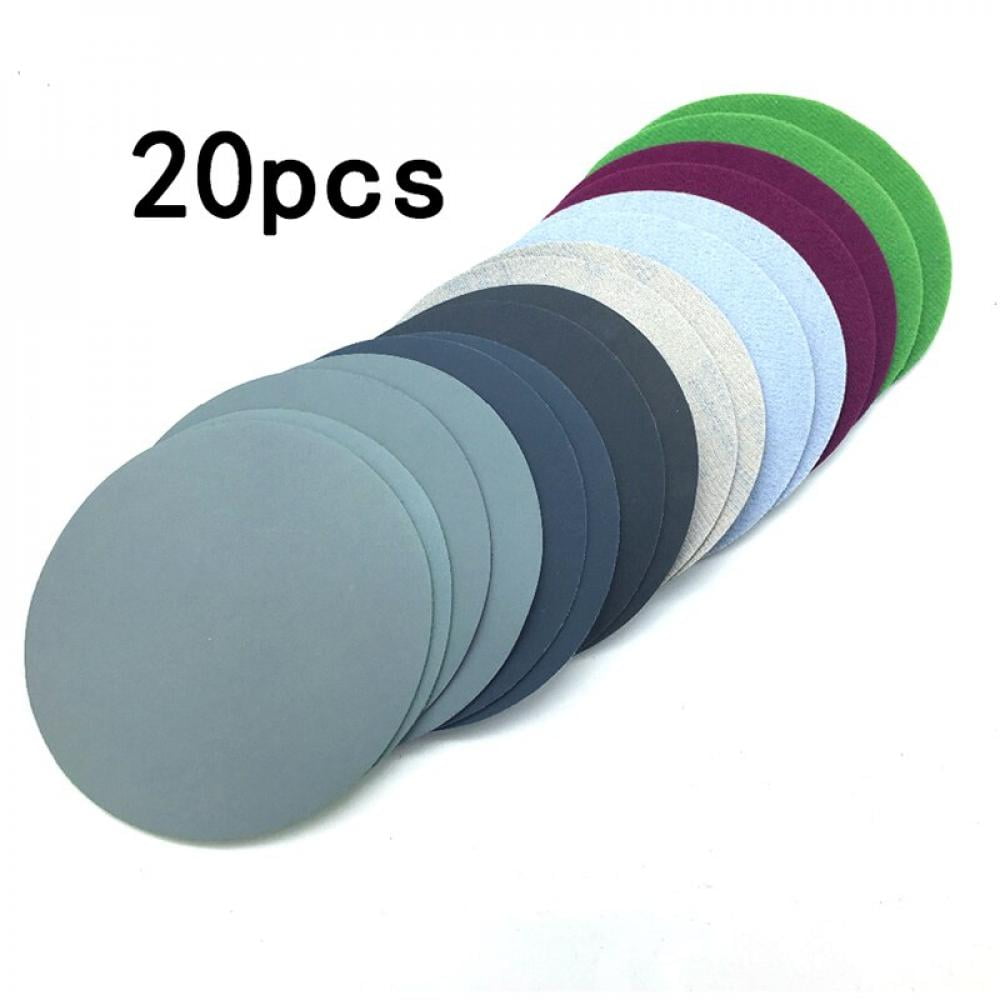 20pcs 5inch Hook&Loop Wet/Dry Sanding Discs 800 1500 2000 3000 Grit Sandpaper 20pcs 5inch Hook&Loop Wet/Dry Sanding Discs 800 1500 2000 3000 Grit Sandpaper