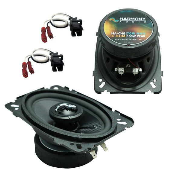 Fits GMC S-15 Sonoma 1994-1997 Rear Side Panel Upgrade Speakers Harmony HA-C46