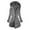 Dark Gray, variant on JURANMO Women's Down Jacket Hooded Windproof Puffer Coat Plus Size Fleece Warm Winter Jacket Solid Color Slim Down Jackets with Pockets Deals of the Day Brown XL