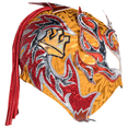 thumbnail image 3 of WWE Rey Fenix Luchador Replica Mask - Orange and Red, 3 of 4
