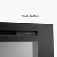 thumbnail image 6 of PuraFlame EF173B 50" Recessed Electric Fireplace, Flush Mounted for 2x6 Stud, Log Set & Crystal, 1500W, Black, 6 of 6