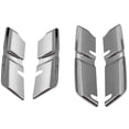 thumbnail image 2 of Car Front Grille Cover Trim Molding Chrome Abs Protector Sticker, 2 of 5