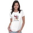 thumbnail image 3 of Steamy Boiling Crab Cooking Novelty Womens Slim Fit Graphic Tee Brisco Brands X, 3 of 5