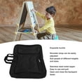 thumbnail image 3 of Light Weight Art Portfolio Bag, Smoothing Zipper Waterproof Nylon Sketching Board Backpack Waterproof Nylon Artist Storage Case with Shoulder Strap Carrying Storage Case for, 3 of 7