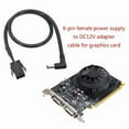 thumbnail image 2 of PC Power Supply GPU 6Pin Female To DC12V Adapter Cord for Graphics Cards, 2 of 8