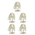 thumbnail image 1 of Yuarrent Adorno de escritorio de árbol artesanal exquisito de piedra: símbolo de la suerte, prosperidad y felicidad, deseos verdes Type2 NO2, 1 of 6