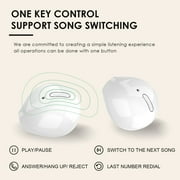 Invisible Earbuds Sleep Smallest Bluetooth Earbuds Mini Wireless Ear Buds Discreet Bluetooth Earpiece Tiny Hidden Small Ears Earbud for Work Headphones True Wireless Earpiece with Charging Case