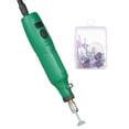 thumbnail image 2 of 12V Mini Rotary Tool Portable Electric Grinder 5000-15000rpm Variable Speed Rotary Cutter with 24Pcs Attachments for Crafting Projects and DIY Creations, 2 of 8