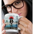 thumbnail image 2 of 3dRose, VooDoo Red Head voodoo villager with tribal mask standing in tropical environment, 15oz Mug, 2 of 7