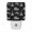 Black, Grey, White, variant on Night Lights Plug into Wall, Black Architecture LED Night Light with Dusk to Dawn Sensor, Eiffel Tower Retro City Classical Colosseum Decorative Nightlight for Hallway Bathroom Kitchen