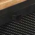 thumbnail image 5 of vidaXL Sideboard 100x35x77 cm Solid Rough Mango Wood 0 Shelves, 5 of 5