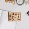 thumbnail image 1 of Juego de Sellos de Madera BLESIY Suministros Decorativos DIY Sello de elaboración, 1 of 8