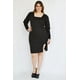 thumbnail image 5 of Vestido de gamuza Roman Fashion Tallas Extras 4304 Negro 36, 5 of 6