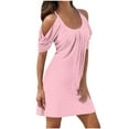 thumbnail image 1 of Japceit Robes pour Femmes Robe Mode Sans Manches à Bretelles, 1 of 1