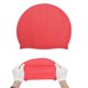 thumbnail image 5 of Gorro de Natación Textura de Burbujas Impermeable Rojo 1 Pc, 5 of 6