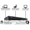 thumbnail image 2 of LaView 6 1080P IP Camera Security System, 8 Channel 1080P IP PoE NVR w/2TB HDD and 6 1080P 2MP White Bullet Surveillance, 2 of 2
