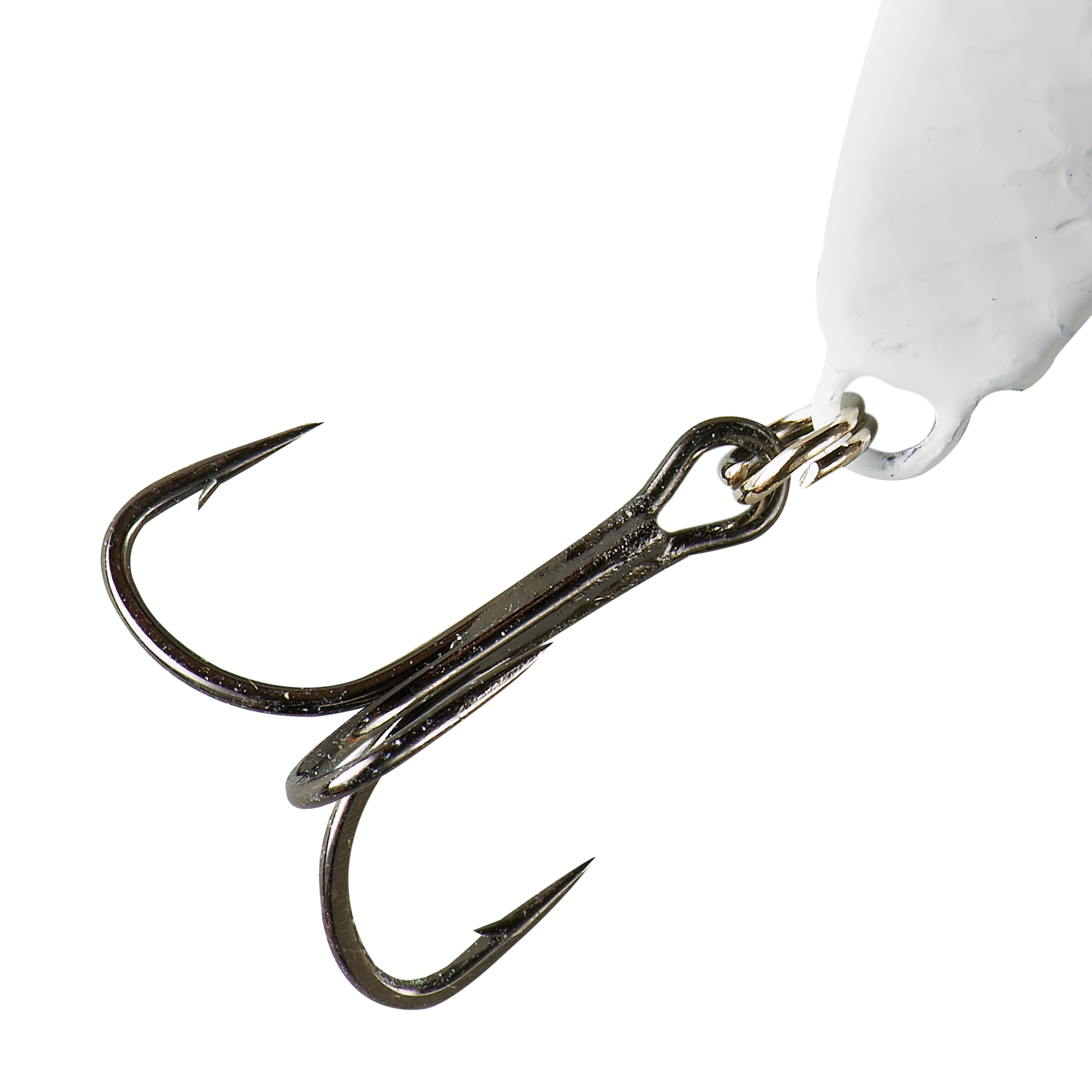 (4 pack) War Eagle Jiggin Spoon Fishing Jig 7/8, Nickel