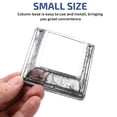 thumbnail image 3 of 24pcs Deck Post Base Anchor Base Plate Railing Base Cover Railing Base Skirt, 3 of 8