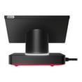 thumbnail image 6 of Lenovo ThinkSmart Hub 11H1 - All-in-one Core i5 8365U / up to 4.1 GHz - vPro - RAM 8 GB - SSD 256 GB - NVMe - UHD Graphics 620 - Gigabit Ethernet - Win 10 IoT Enterprise CBB 64-bit - monitor: LED 10.1" 1920 x 1200 (WUXGA) touchscreen - raven black, red (bottom cover) - Lenovo TopSeller - with 3 Years Lenovo Premier Support, 6 of 8