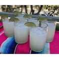 thumbnail image 5 of Dos Suenos Hand Blown Mexican Drinking Glasses  Set of 6 Natural Clear Glasses 14 oz each, 5 of 9