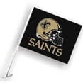 thumbnail image 2 of New Orleans Saints Car Flag, 2 of 2