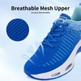 thumbnail image 6 of JOYFON Women Running Shoes Tennis Athletic Sneakers Cushioned Non Slip Lightweight Walking Shoes Blue Size 10, 6 of 6