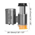 thumbnail image 3 of Agiferg 60 Times Microscopic Magnifying Glass Jewelry LED Lamp UV Banknote Inspection Portable Pocket Microscope Identification Antique Jade Tea Magnifying Glass, 3 of 3