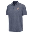 thumbnail image 2 of Men's Antigua Heather Navy New England Patriots 2025 AFC Champions Par 3 Polo, 2 of 3