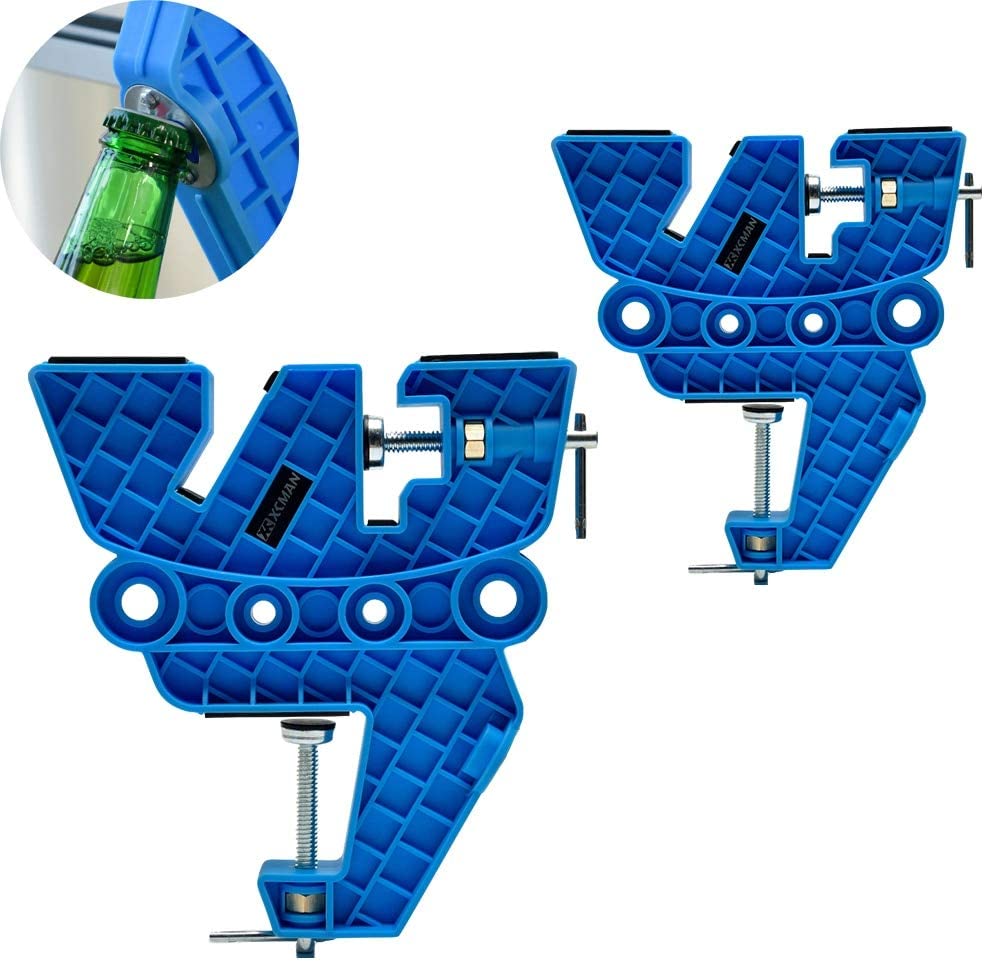 XCMAN Ski Snowboard Vise for Tuning,Waxing and Repair,Set of NonSlip