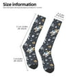 thumbnail image 5 of Balery Space Cars Fun Novelty Socks Men'S Women'S Crew Socks Funny Crazy Novelty Socks Quirky And Cool Socks, 5 of 9