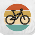 thumbnail image 4 of Inktastic Bicycle Vintage Cyclist Sunset Boys or Girls Baby Bib, 4 of 4