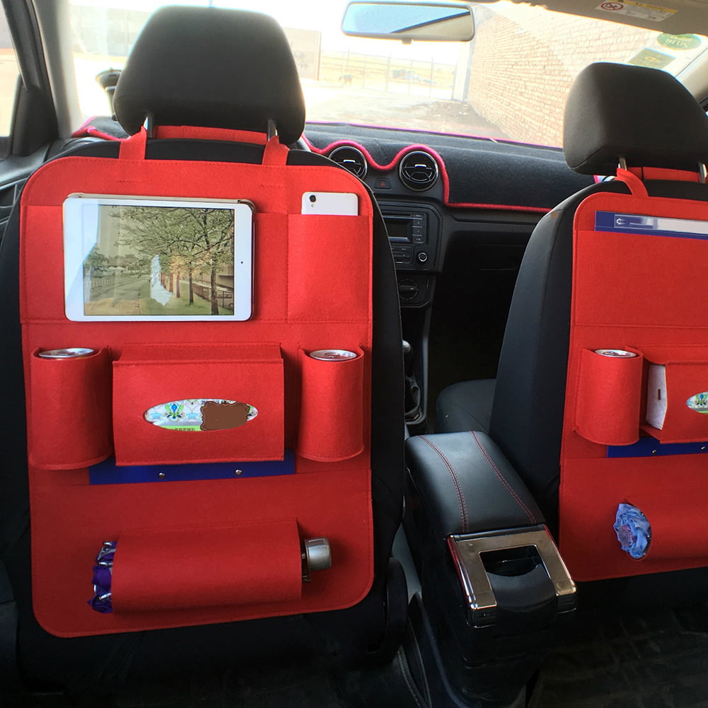 Car Seat Back Multi-Pocket Hanging Organizer Phone Holder Storage Bag Mystic 