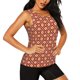 thumbnail image 2 of Fotbe 70s Retro Style Blusas Sin Mangas para Mujer – Estilo Casual, Corte Suelto, Slim-Fit, Cuello Redondo Deportivo, Tops de Verano para Gimnasio y Yoga-XX-Large, 2 of 7