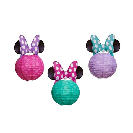 Minnie Mouse Bow Tique Paper Lantern Birthday Party Decoration