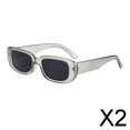 thumbnail image 1 of Gafas de Sol Rectangulares Fernando 2x para Mujer estilo Vintage gruesas, 1 of 8