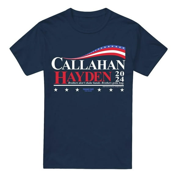 Tommy Boy Mens Callahan And Hayden For President 2024 T-Shirt