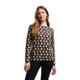 thumbnail image 4 of Regatta - Camiseta Orla Kiely Hojas de Manga Larga para Mujer (Pequeño Olmo Gris), 4 of 5