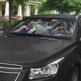 thumbnail image 4 of 3D The Big Car Auto Sunshades Windshield Heat Protection, Lebowski Sun Shades Univeral Fit Cars Suv Truck, 4 of 6