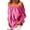 Red, variant on YVNAURA Off The Shoulder Tops for Women Summer Loose Fit Ruffle Hem Blouse Cold Shoulder Shirt Casual V Neck Elastic Smocked Going Out Cute Vacation Tee, Black,L
