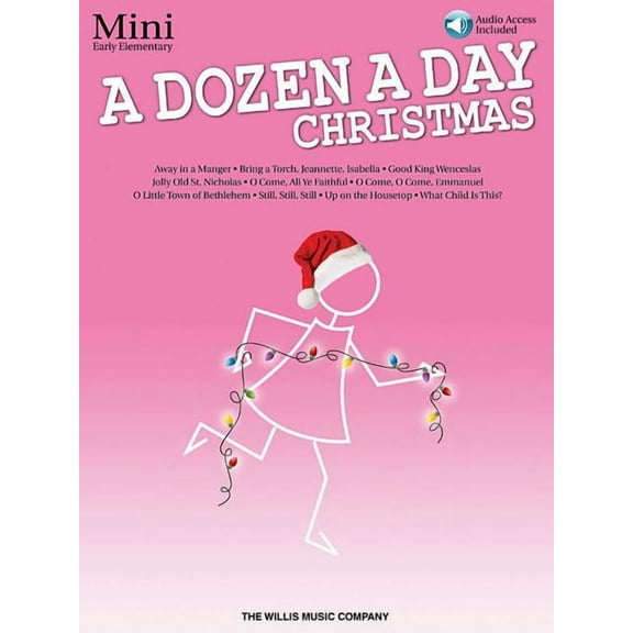 A Dozen a Day Christmas Songbook - Mini: Early Elementary Level