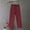 Wine, variant on ZZwxWA 2025 Trendy Pants Women Cotton Linen Summer Wide Leg Palazzo Pants for Women Casual Loose High Waist Drawstring Trousers Online Shopping