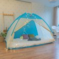 thumbnail image 5 of Dorm Room Privacy Tent for Students - No-Installation Folding Design, Zippered Shade Cover for Bunk & Single Beds, Space-Saving, Durable Glass Fiber Frame, Easy Storage for Study/Sleep/Relaxation, 5 of 5