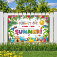 thumbnail image 5 of Cartoon Summer Holiday Banner Tropical Vacation School's Out for Kids Beach Party, 5 of 6