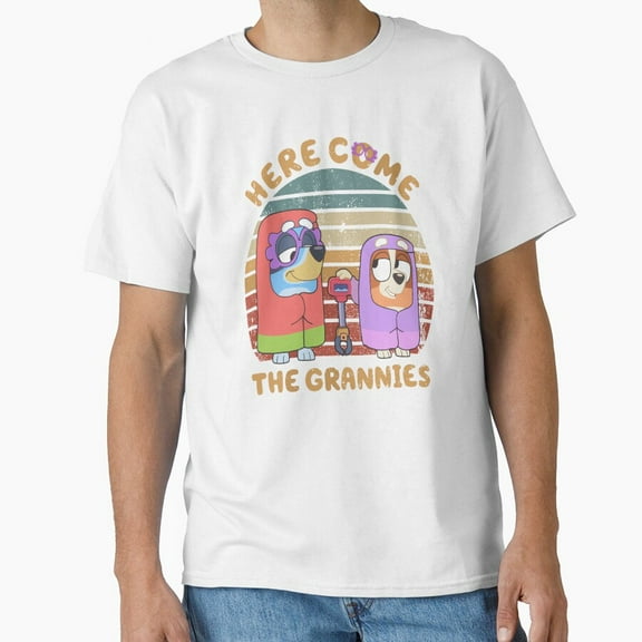 Bluey Here Come The Grannies Classic T-Shirt