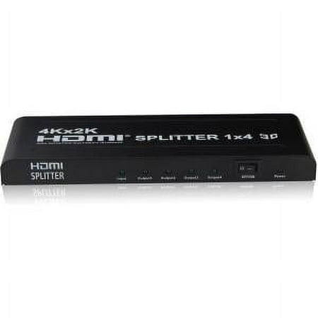 UPC: 0873791011001 | 4PORT HDMI VIDEO SPLITTER 4K2K 1080P 4KX2K 1920X1080 2YR WARRANTY