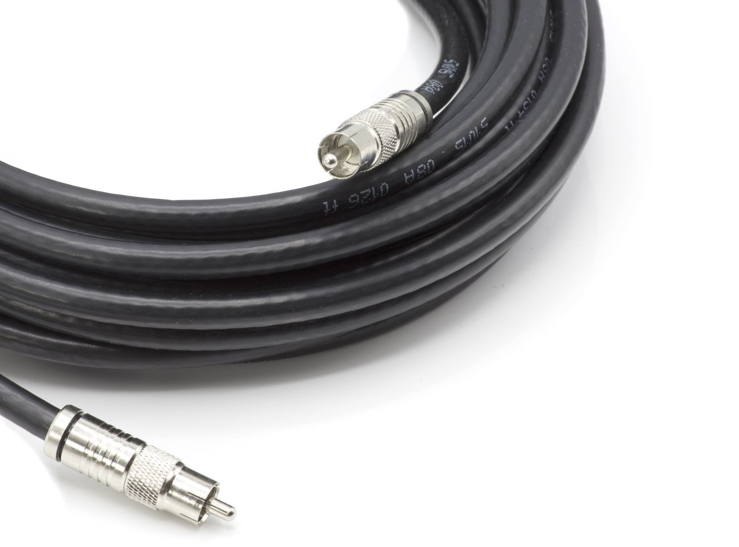 : Subwoofer Cable - Digital Coaxial Cable with RCA Connections THE CIMPLE CO 15 Feet Made in The USA S//PDIF Digital Audio Cable 75 Ohm Coax White RCA Cable