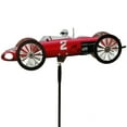 thumbnail image 1 of Racer Windmill Stainless Steel Racing Car Wind Spinner Weather Resistant Creative Hanging Wind Sculpture Model Decoration for Outdoor Garden Yard Patio Lawn, 1 of 9